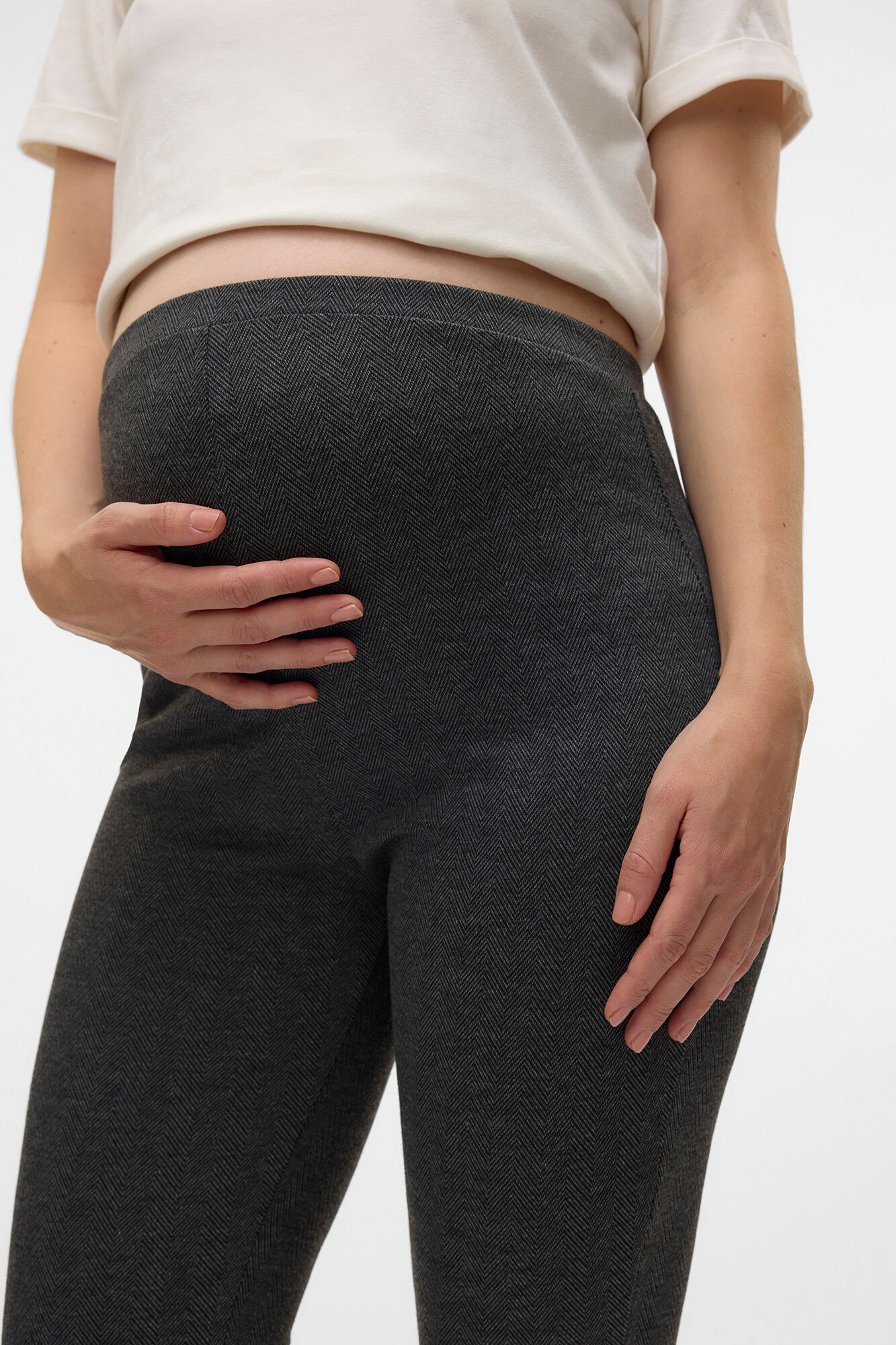 Mamalicious Legging larga para maternity 
