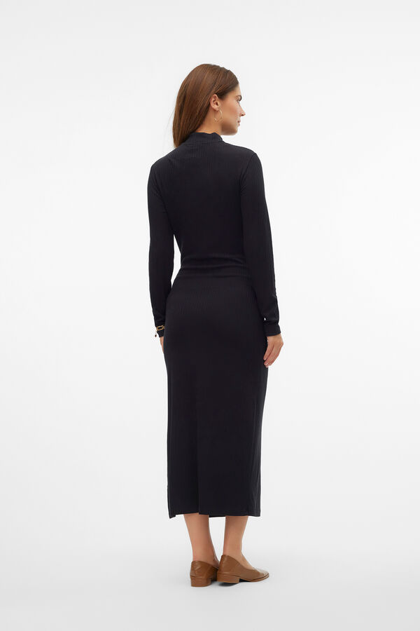 Mamalicious Vestido manga comprida Longa para maternity preto