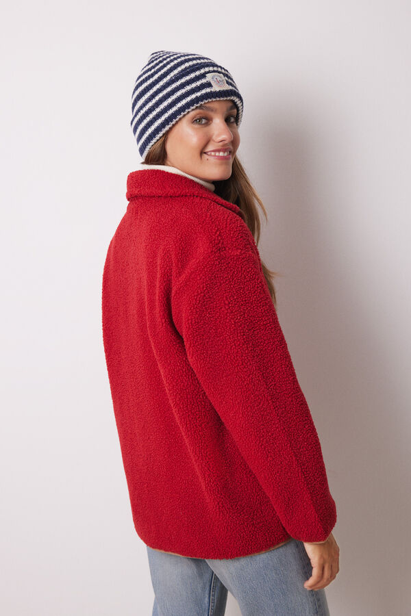 Women'secret Bata camisera borreguito rojo rojo