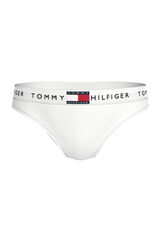 Tommy Jeans Calcinha clássica branco