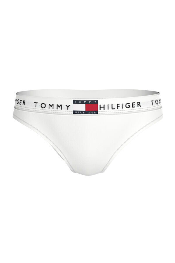 Tommy Jeans Calcinha clássica branco