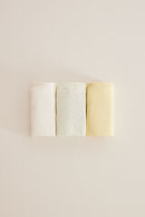 Women'secret Pack 3 bragas anchas amarillo amarillo