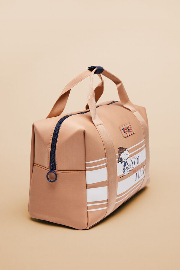 Women'secret Mala n&eacute;cessaire Snoopy Sherlock cru