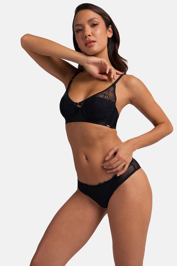 Dorina Com aro com aro sem enchimento preto