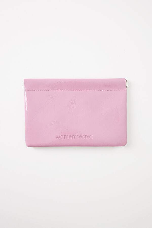 Women'secret Monedero peque&ntilde;o charol rosa rosa