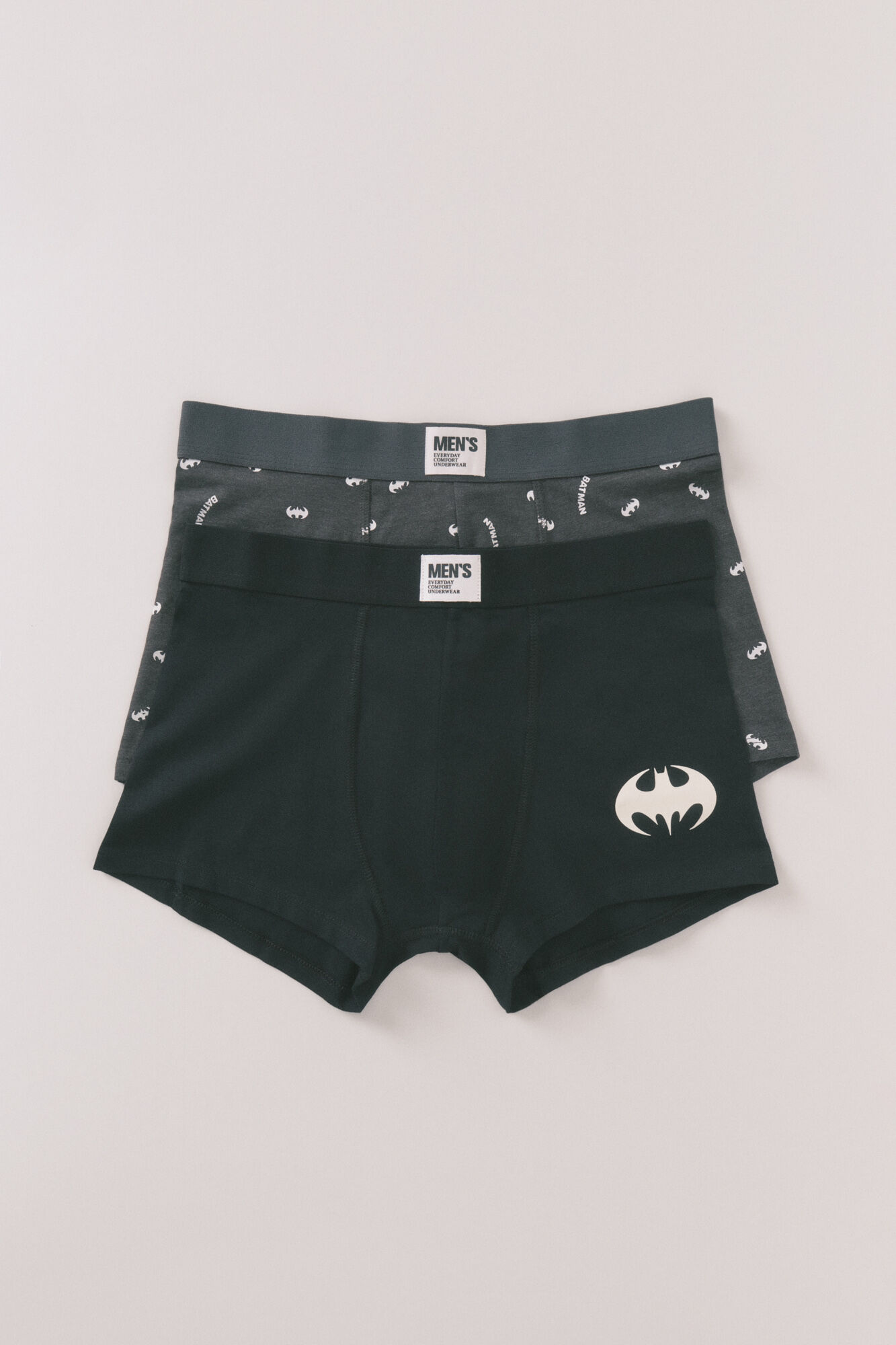 Women'secret Pacote com 2 boxers cinza do Batman