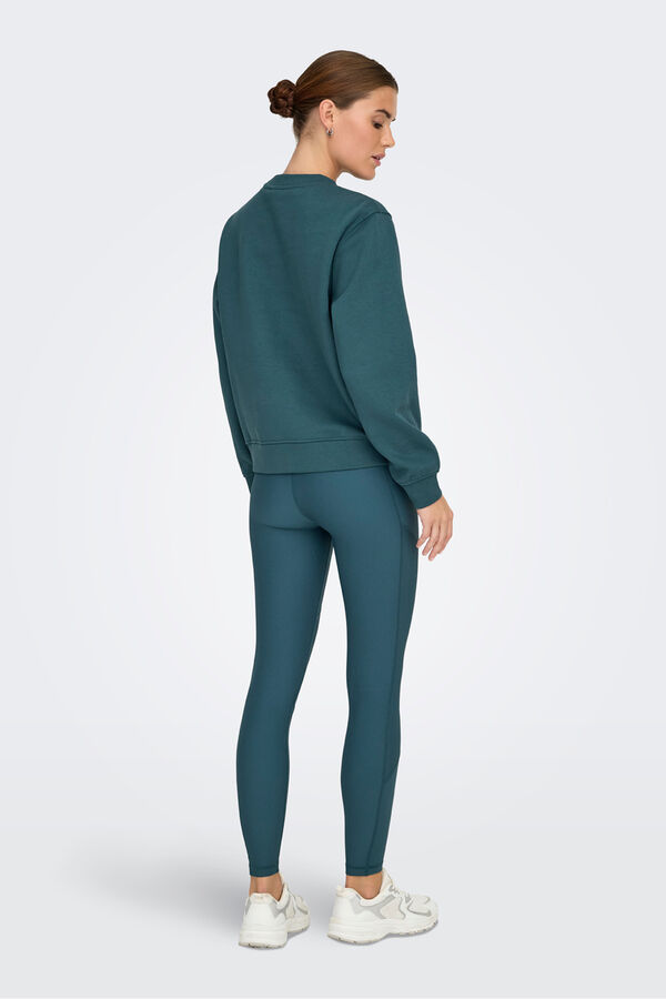 Only Play Sweatshirt com capuz azul