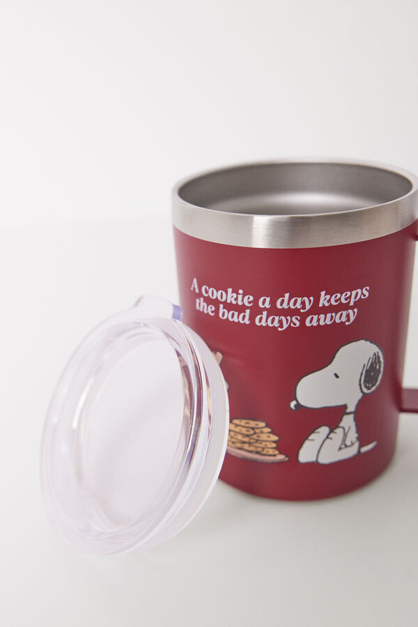 Women'secret Taza termo print Snoopy rojo