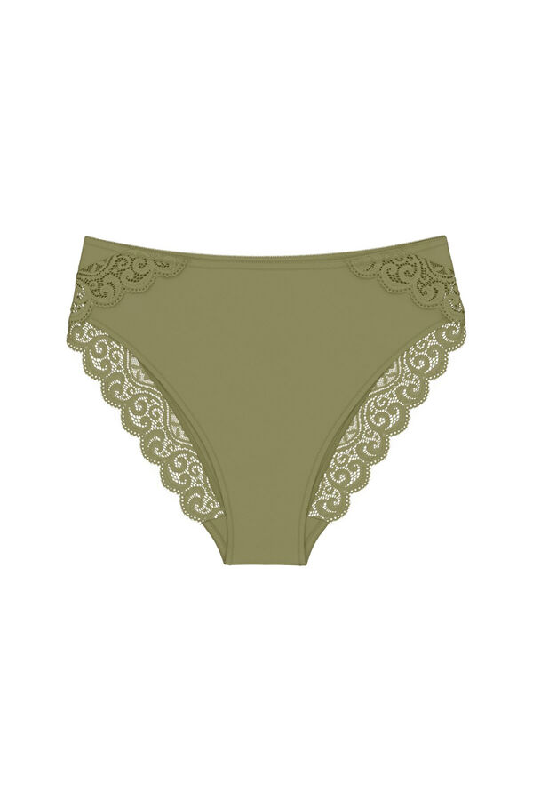 Triumph Braga cl&aacute;sica cadera microfibra verde