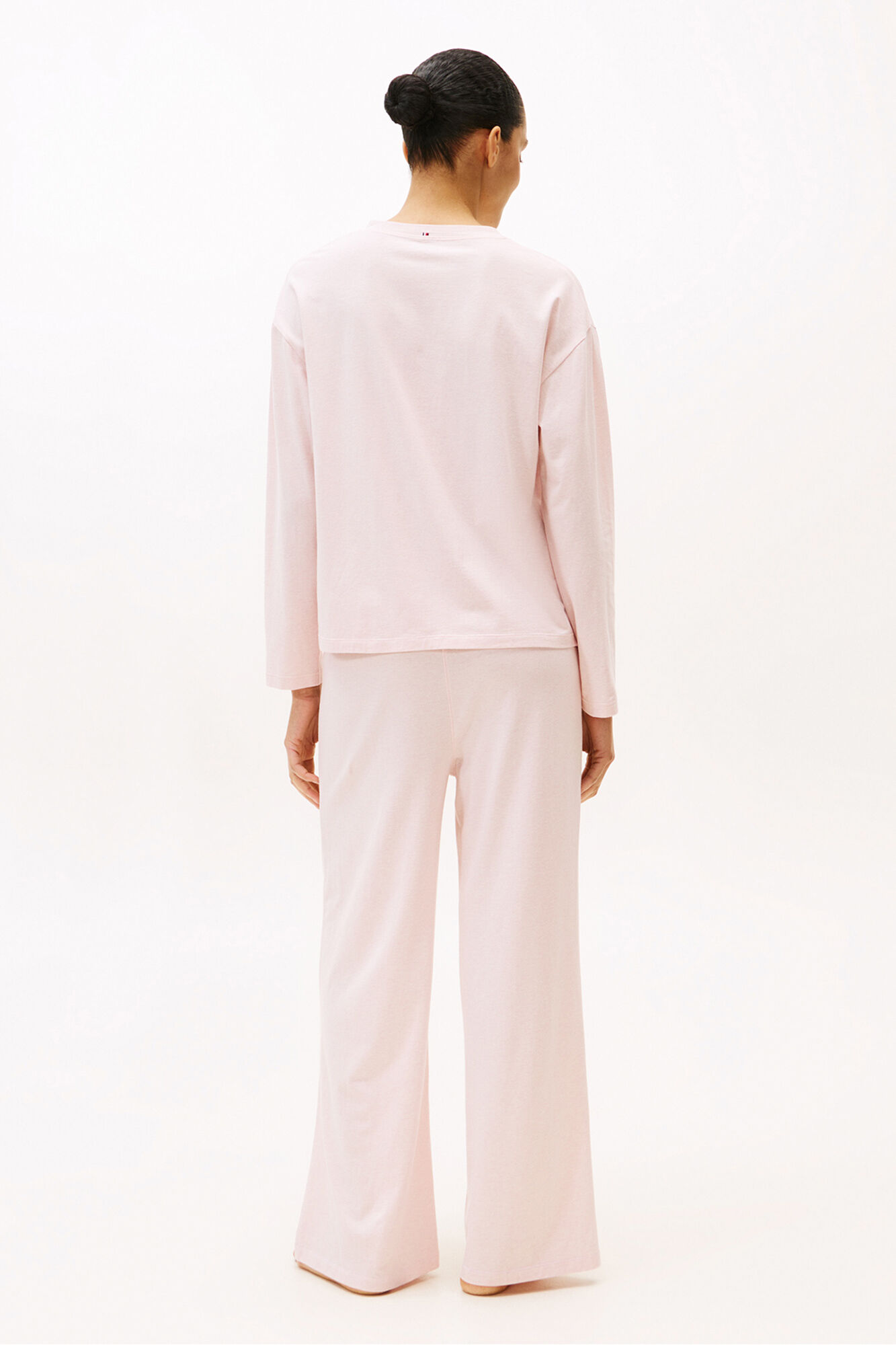 Tommy Jeans Conjunto de pijama manga larga en modal