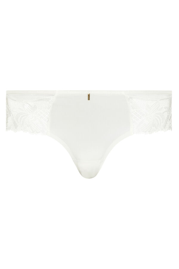 Chantelle Culotte Orangerie Dream cubriente marfil