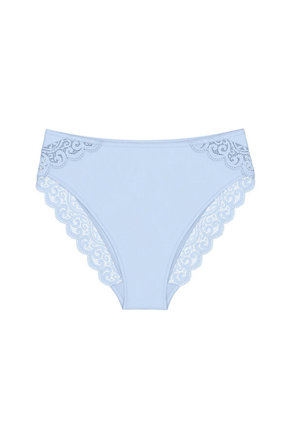 Triumph Braga cl&aacute;sica con encaje marfil