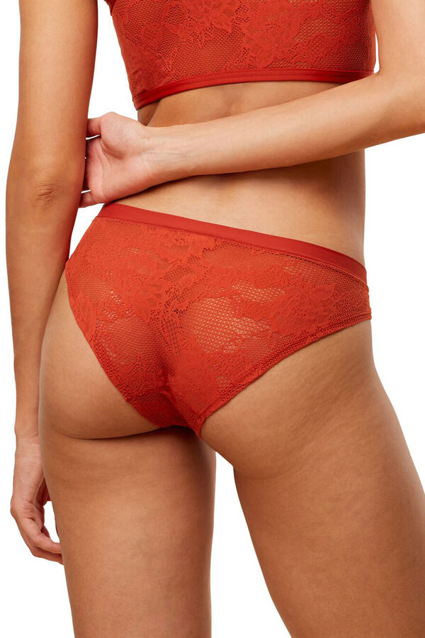 Triumph Cueca brasileira Smart Deco vermelho