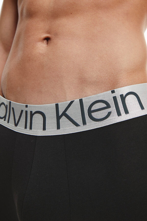 Calvin Klein Pack 3 b&oacute;xer cinturilla brillante estampado