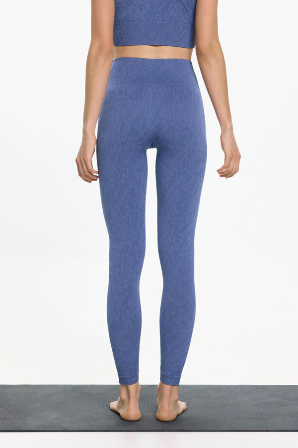 Only Play Legging deportivo seamless estructura morado/lila