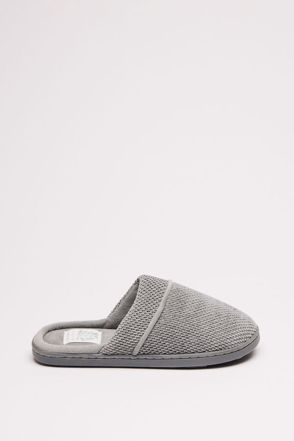Women'secret Zapatillas casa acolchadas verde verde
