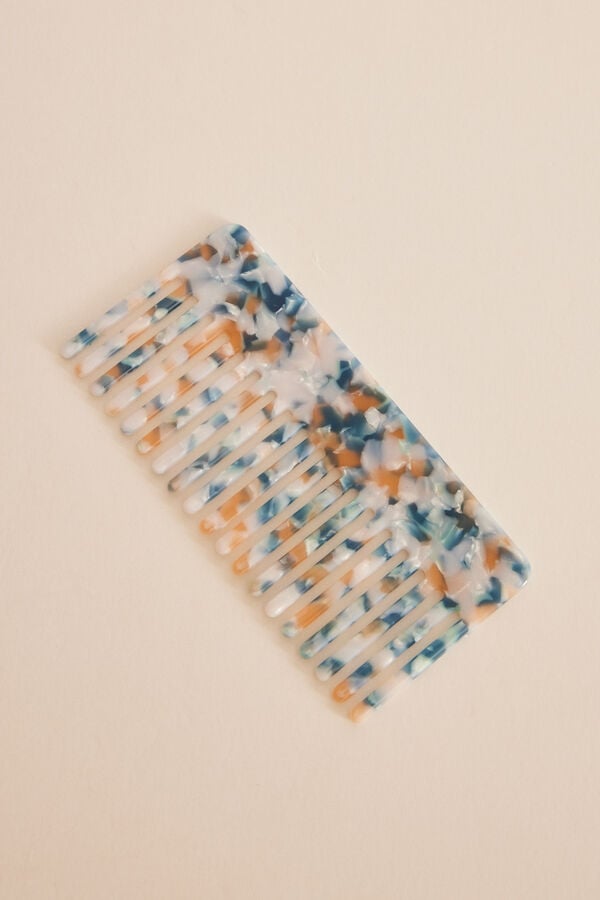 Women'secret Peine peque&ntilde;o bolso carey blanco