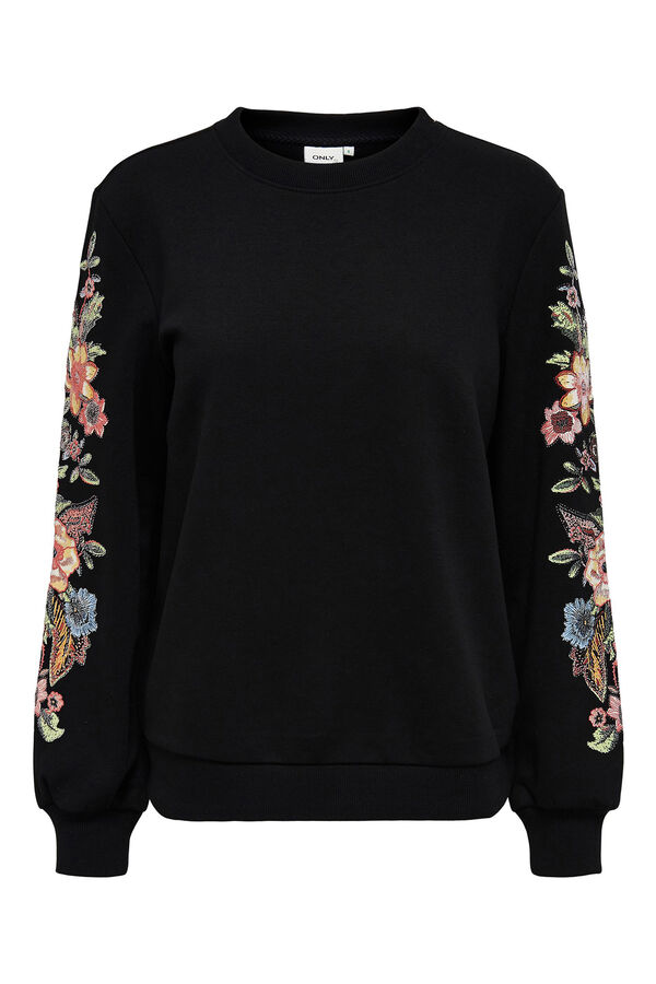 Only Maternity Sudadera afelpada maternity negro