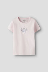 Name it T-shirt de manga curta de beb&eacute; rosa