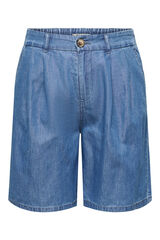 Only Maternity Maternity denim Bermuda shorts azul