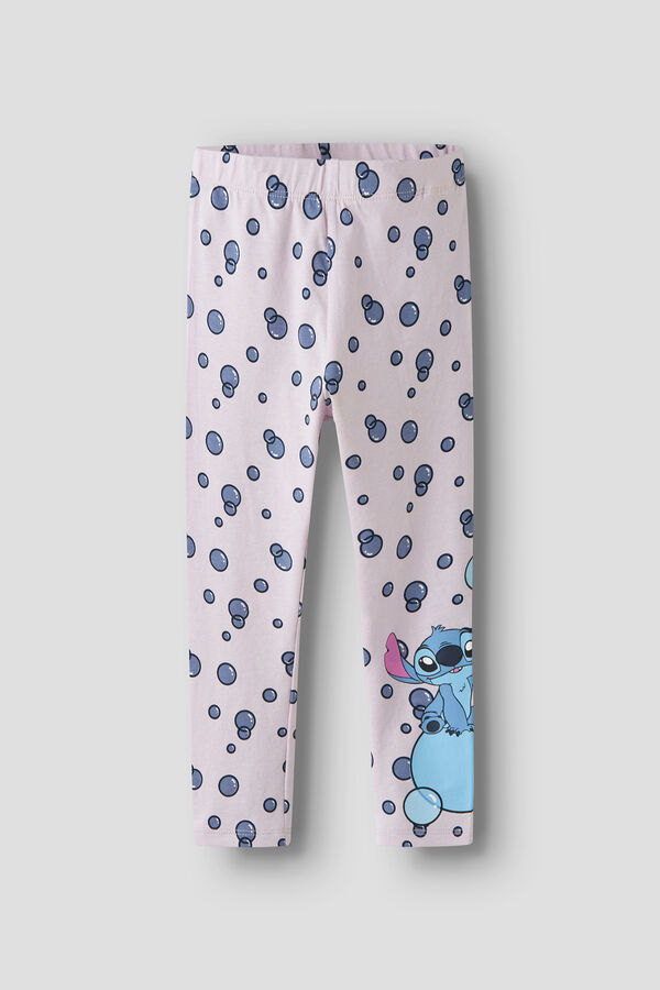 Name it Legging de Stitch de ni&ntilde;a rosa