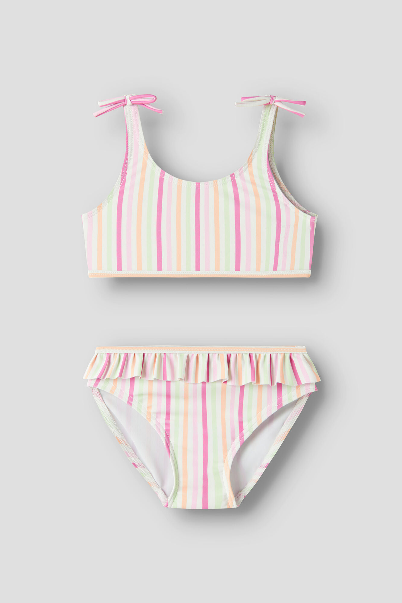 Name it Bikini lazo volante rayas ni&ntilde;a