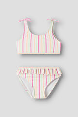 Name it Bikini lazo volante rayas ni&ntilde;a estampado
