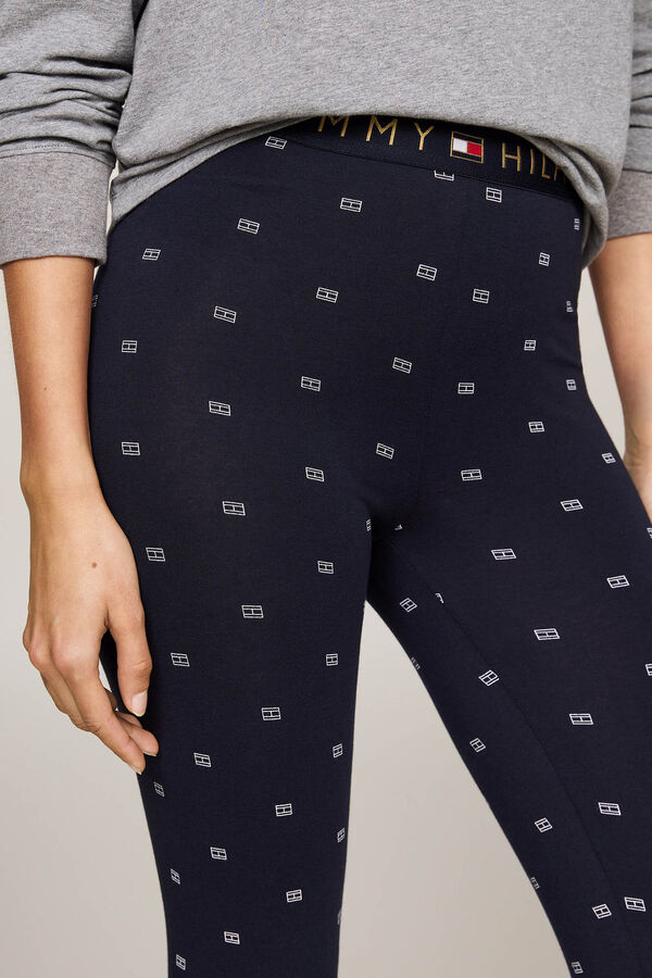 Tommy Jeans Pack de pijama con antifaz estampado