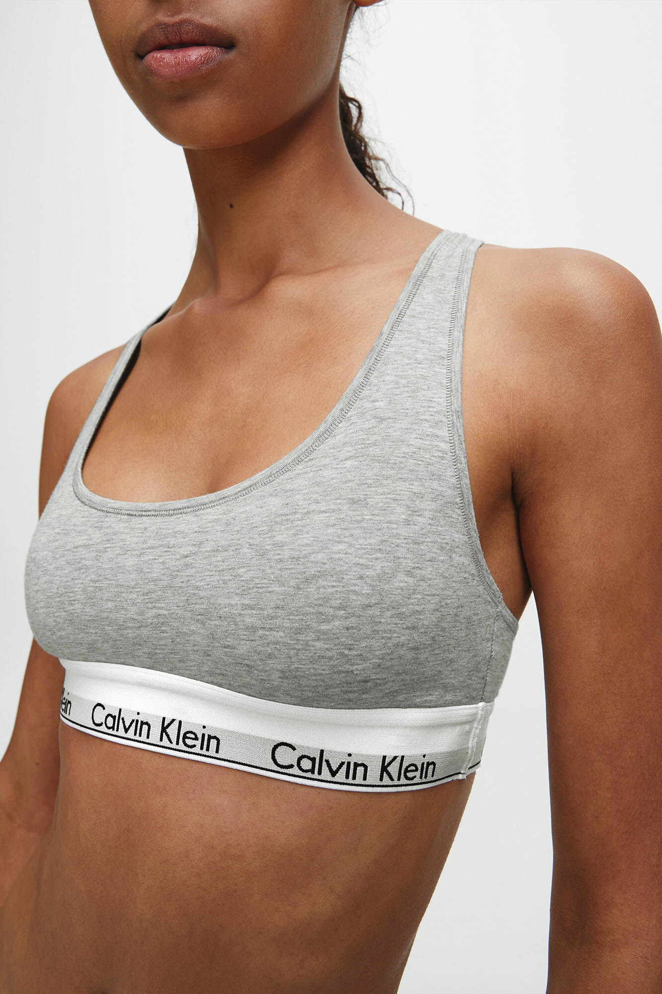Calvin Klein Top de algod&oacute;n Modern Cotton