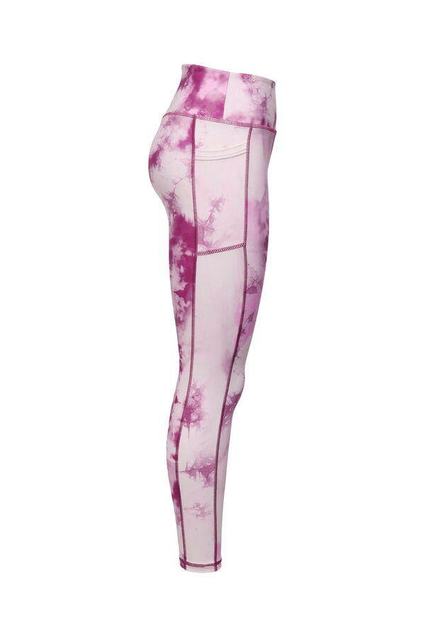 Only Play Leggings t&eacute;cnicas com detalhe de cintura alta  rosa