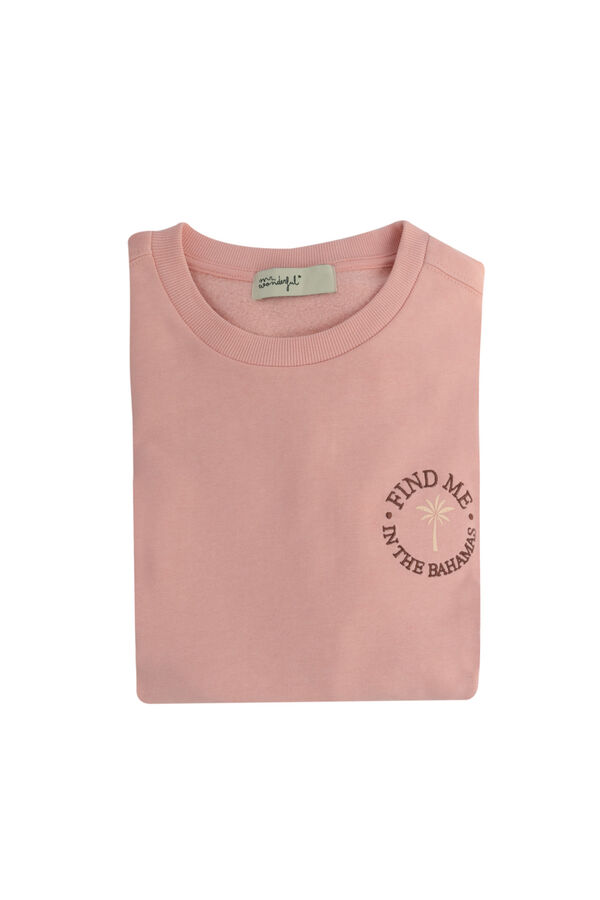 Mr. Wonderful Sudadera - Find me in Bahamas estampado