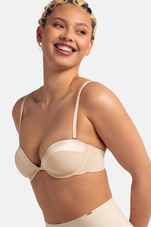 Dorina Suti&atilde; cai- com aro com aro bege