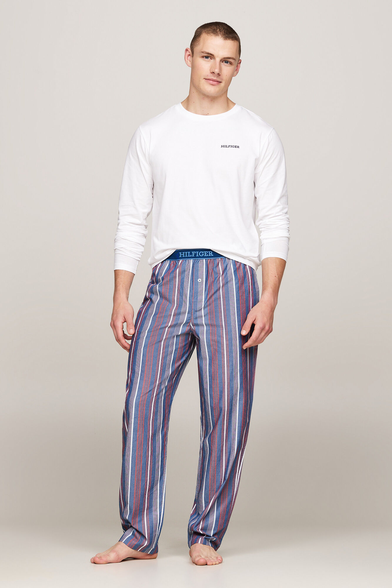 Tommy Jeans Conjunto de pijama de manga larga