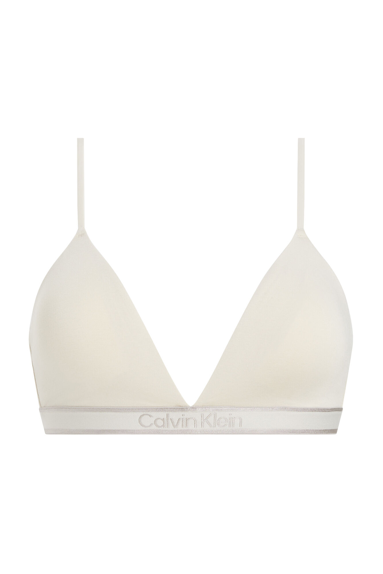 Calvin Klein Suti&atilde; triangular com logo CK