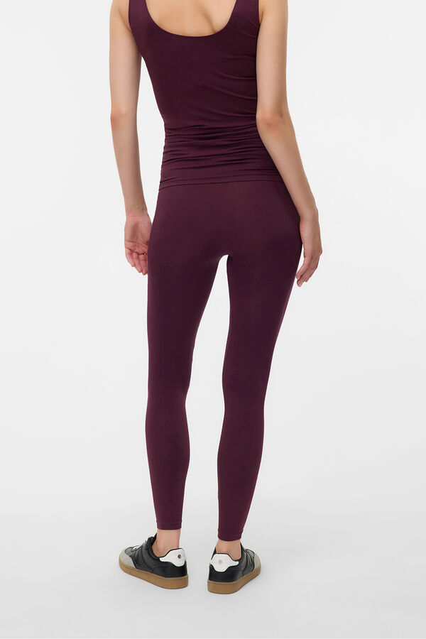 Mamalicious Leggins deportivo Maternity morado/lila