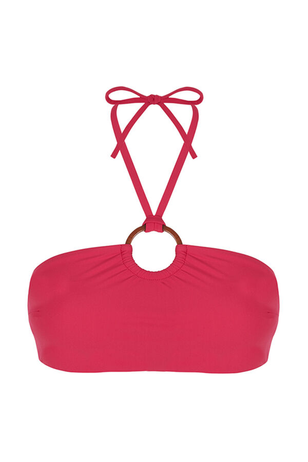 Women'secret Top biqu&iacute;ni bandeau rosa rosa