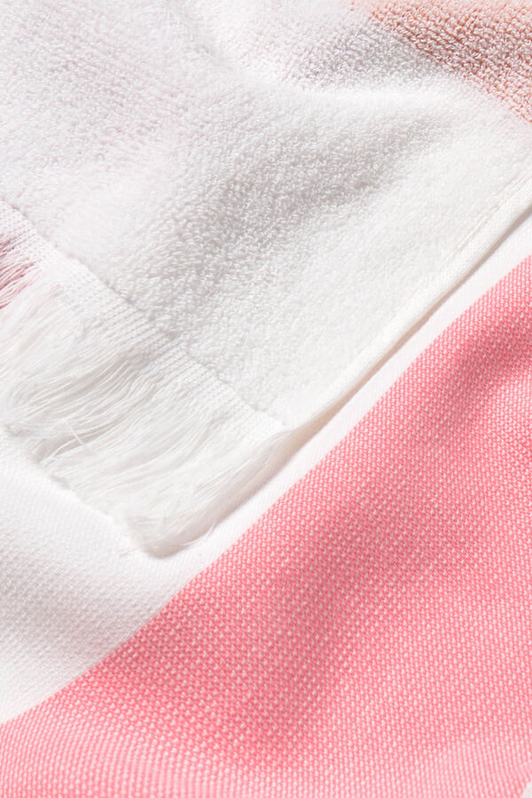 Textura Toalha de praia riscas estampado