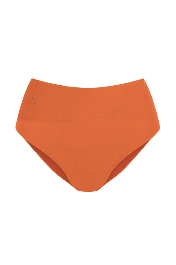 Women'secret Braga bikini alta cruzada naranja naranja