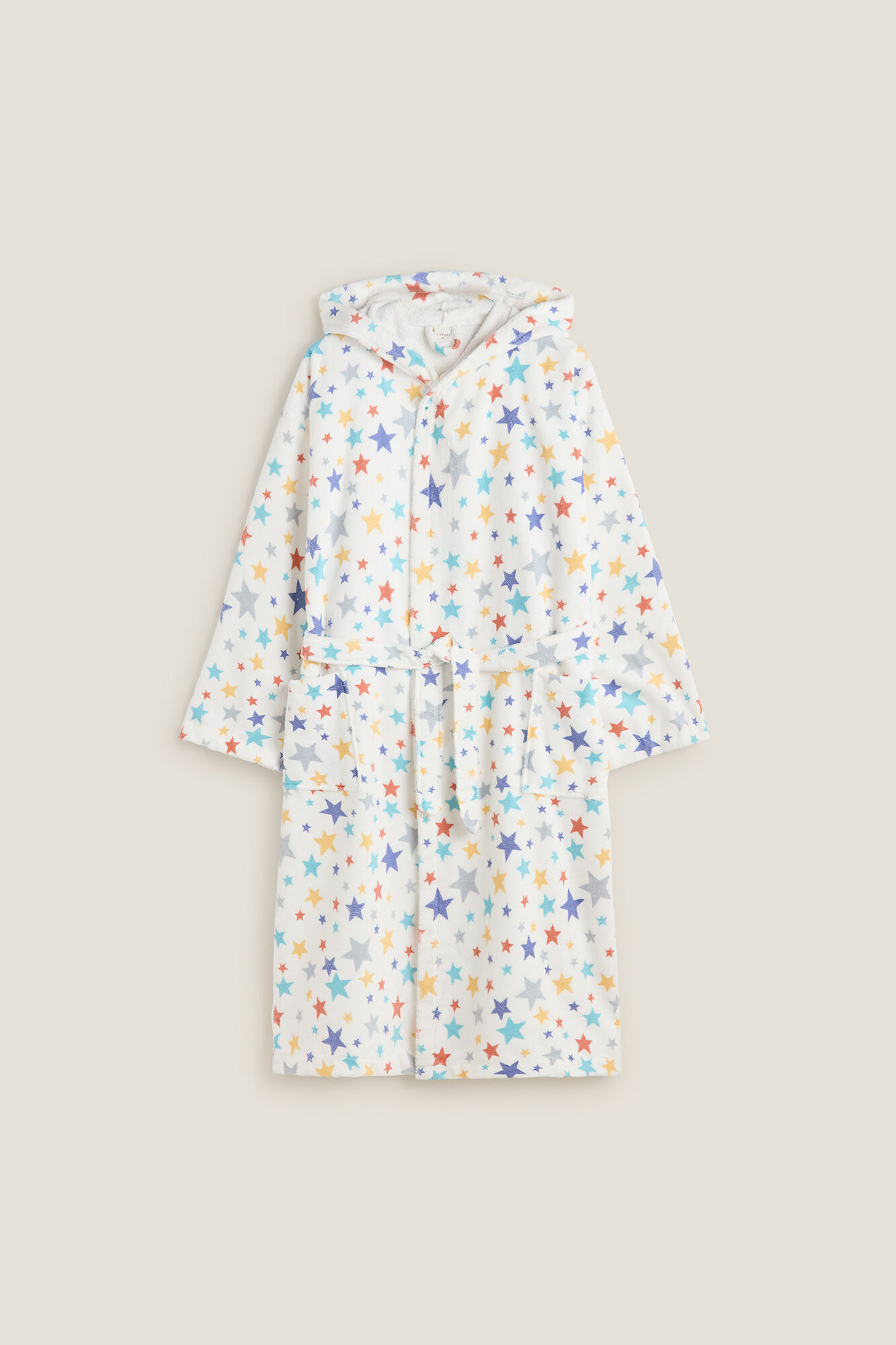 Textura Albornoz rizo algod&oacute;n