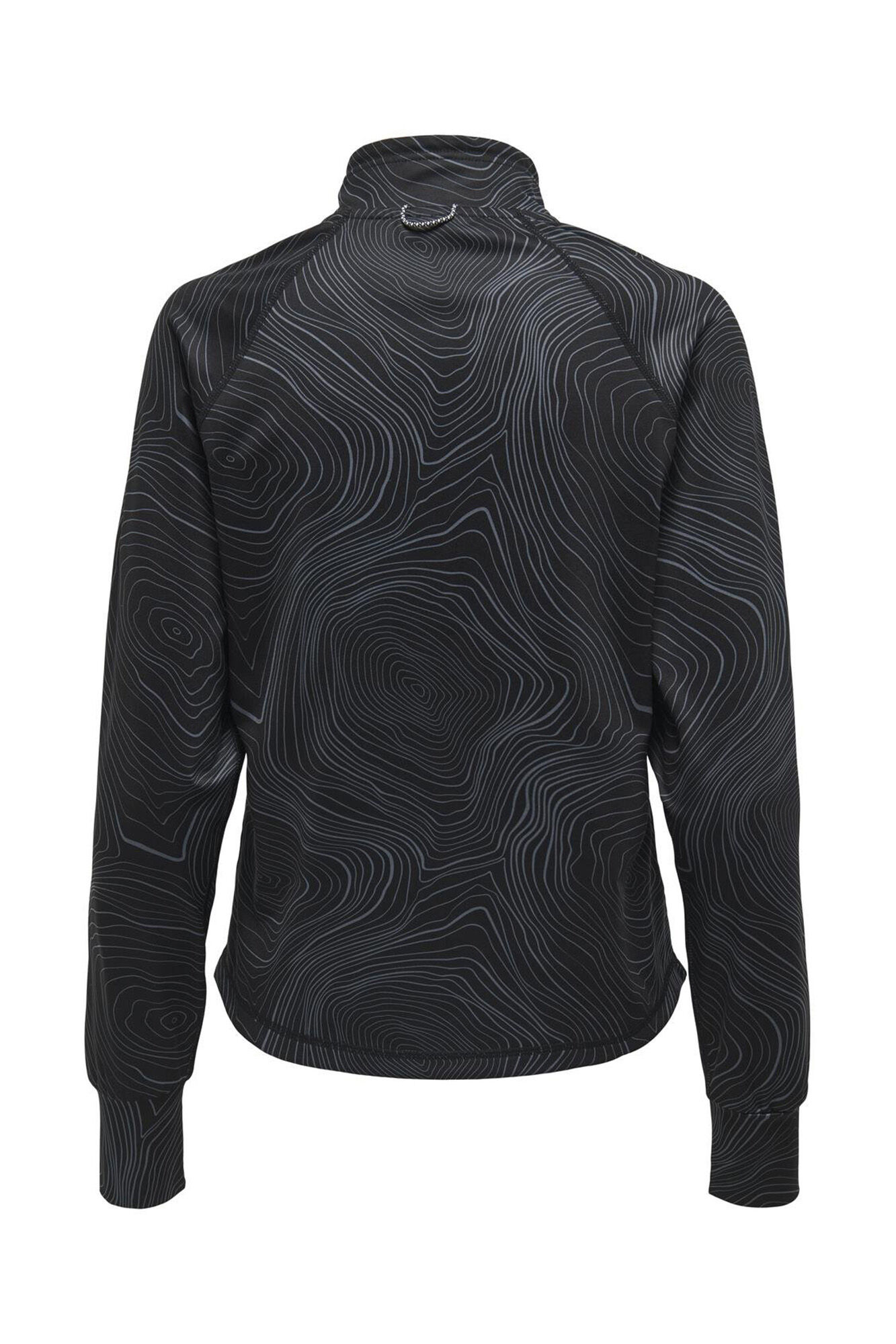 Only Play Camiseta t&eacute;cnica de manga comprida com gola alta