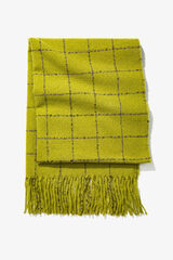 Vilanova Manta Bufanda a Cuadros verde