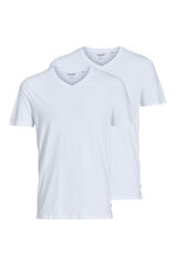 Jack & Jones Pack 2 camisetas regular fit blanco