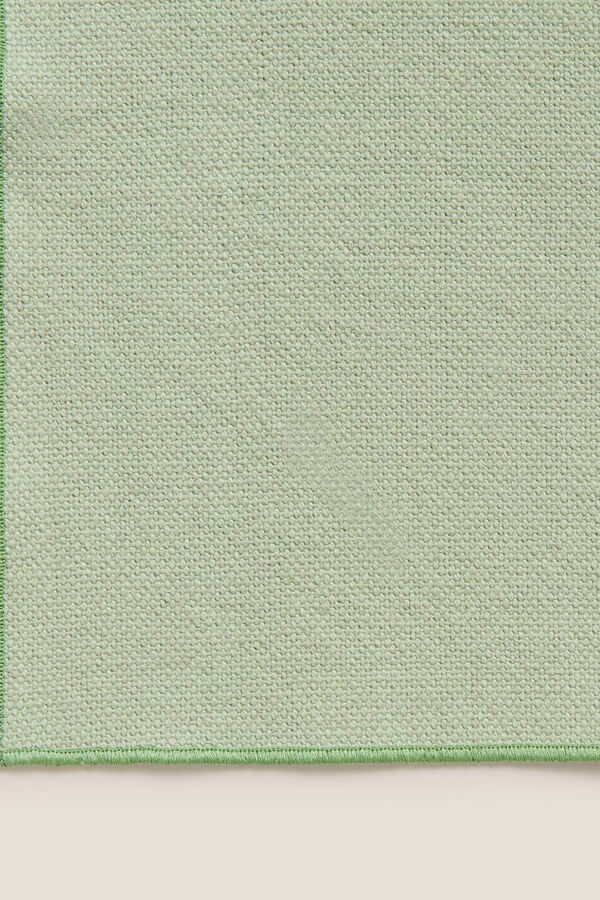 Textura Set 2 individuales algod&oacute;n 35x45cm verde
