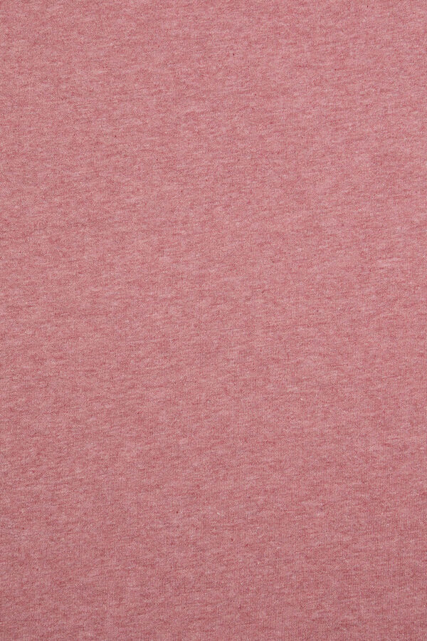 Textura Capa de malha de algod&atilde;o sustent&aacute;vel rosa