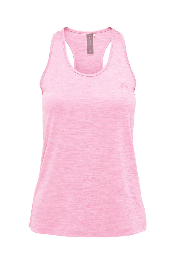 Only Play Camiseta de tirantes rosa