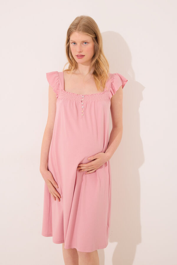Women'secret Camis&oacute;n "maternity" algod&oacute;n rosa rosa