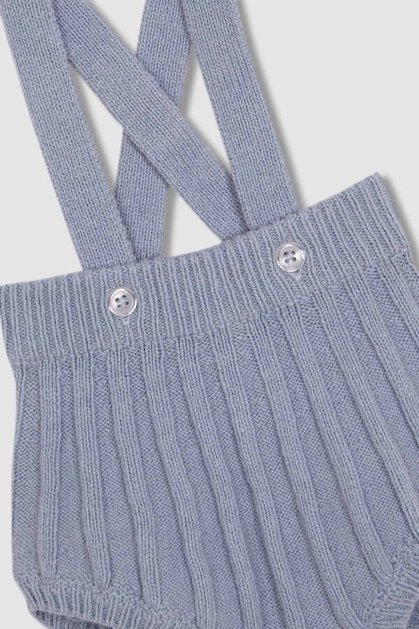 Gocco Bombacho curto de ponto azul azul