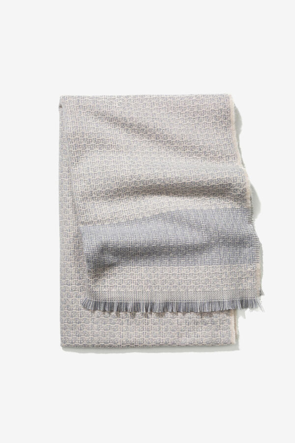 Vilanova Manta Bufanda Tejida beige