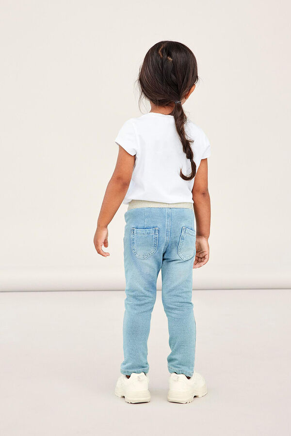 Name it Leggings jeans menina  azul