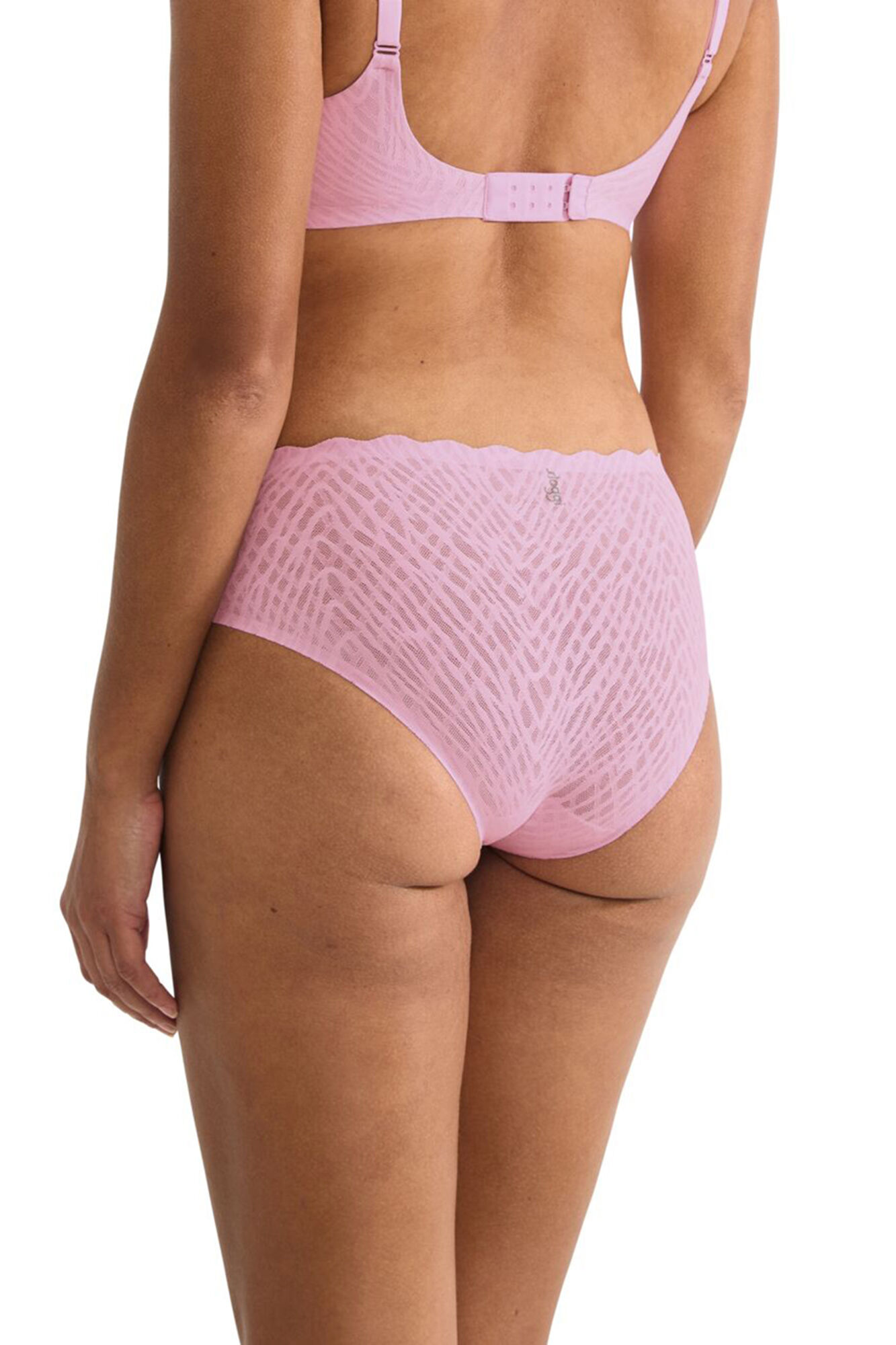 Sloggi Cueca cl&aacute;ssica invis&iacute;vel com renda
